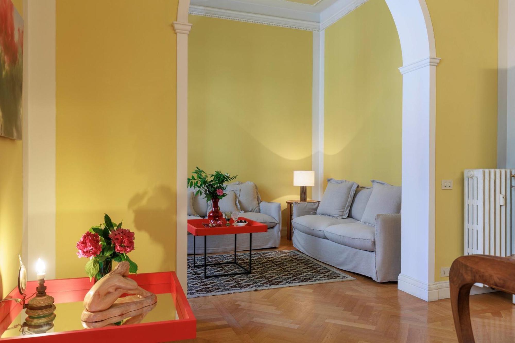 Florence Huge Apartment With Private Garden Exteriör bild