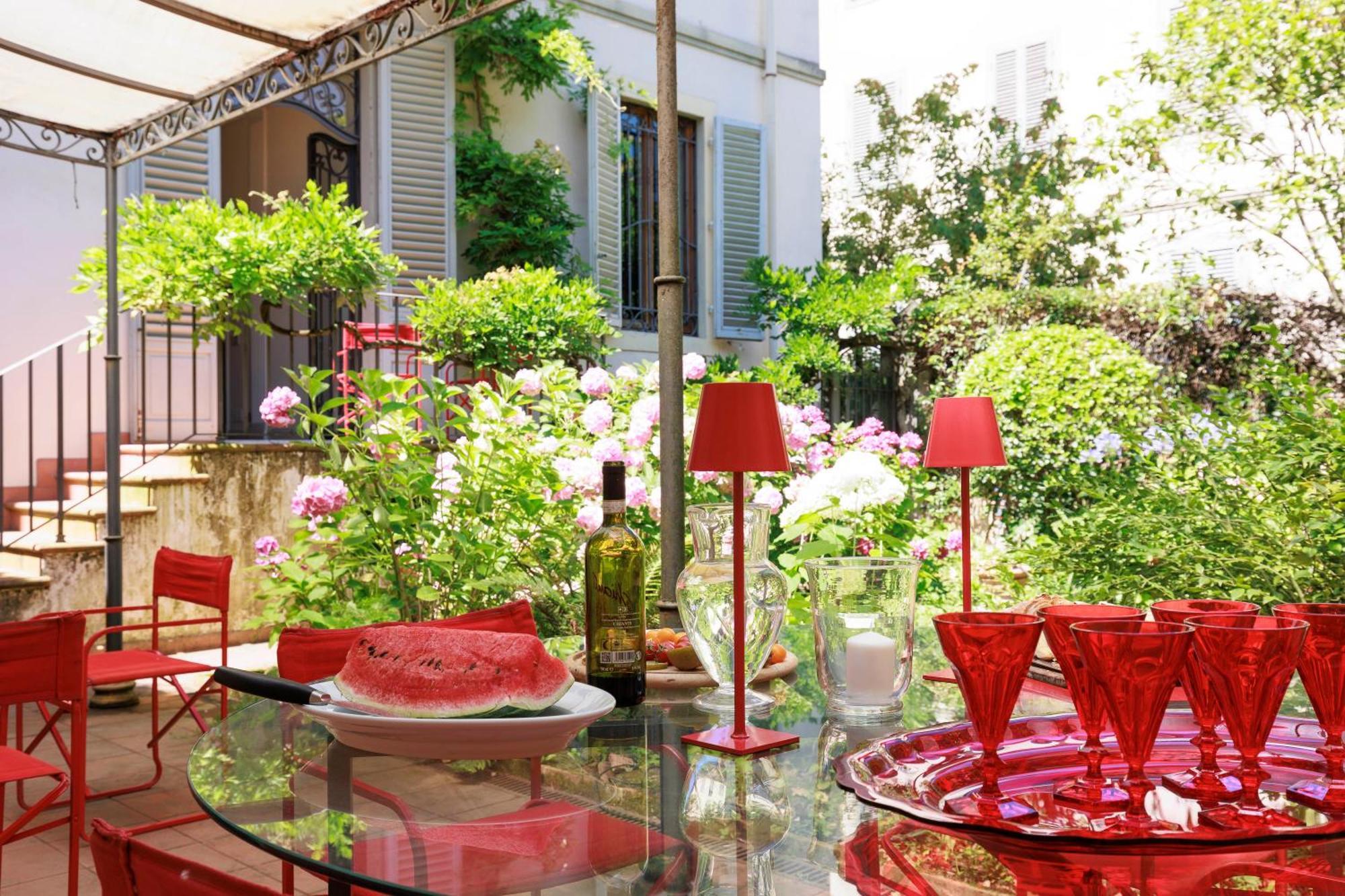 Florence Huge Apartment With Private Garden Exteriör bild