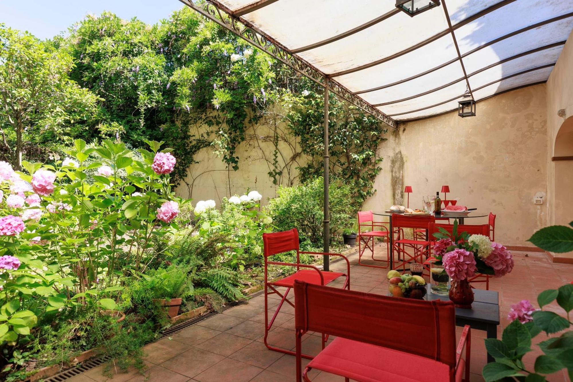 Florence Huge Apartment With Private Garden Exteriör bild