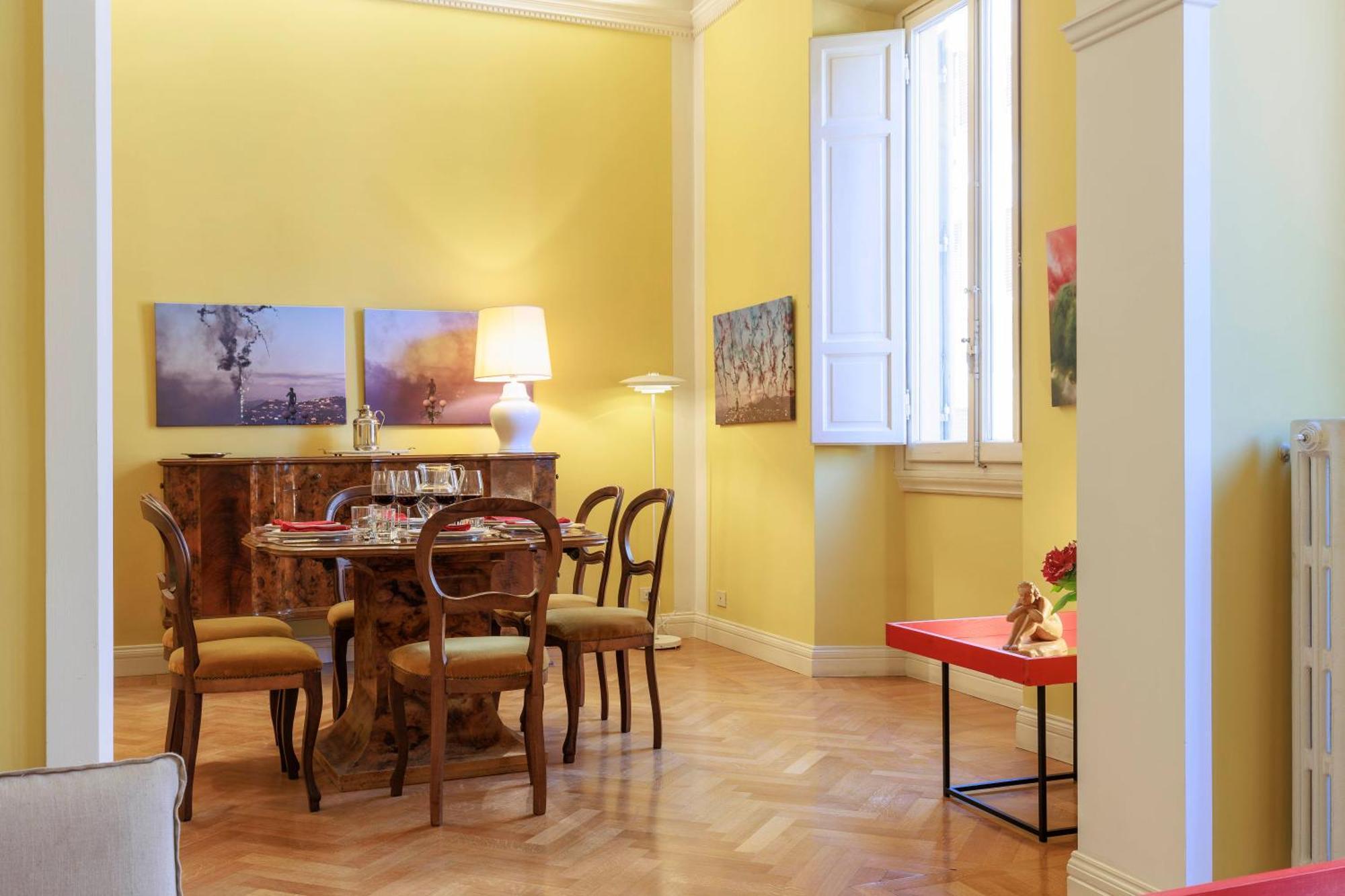 Florence Huge Apartment With Private Garden Exteriör bild