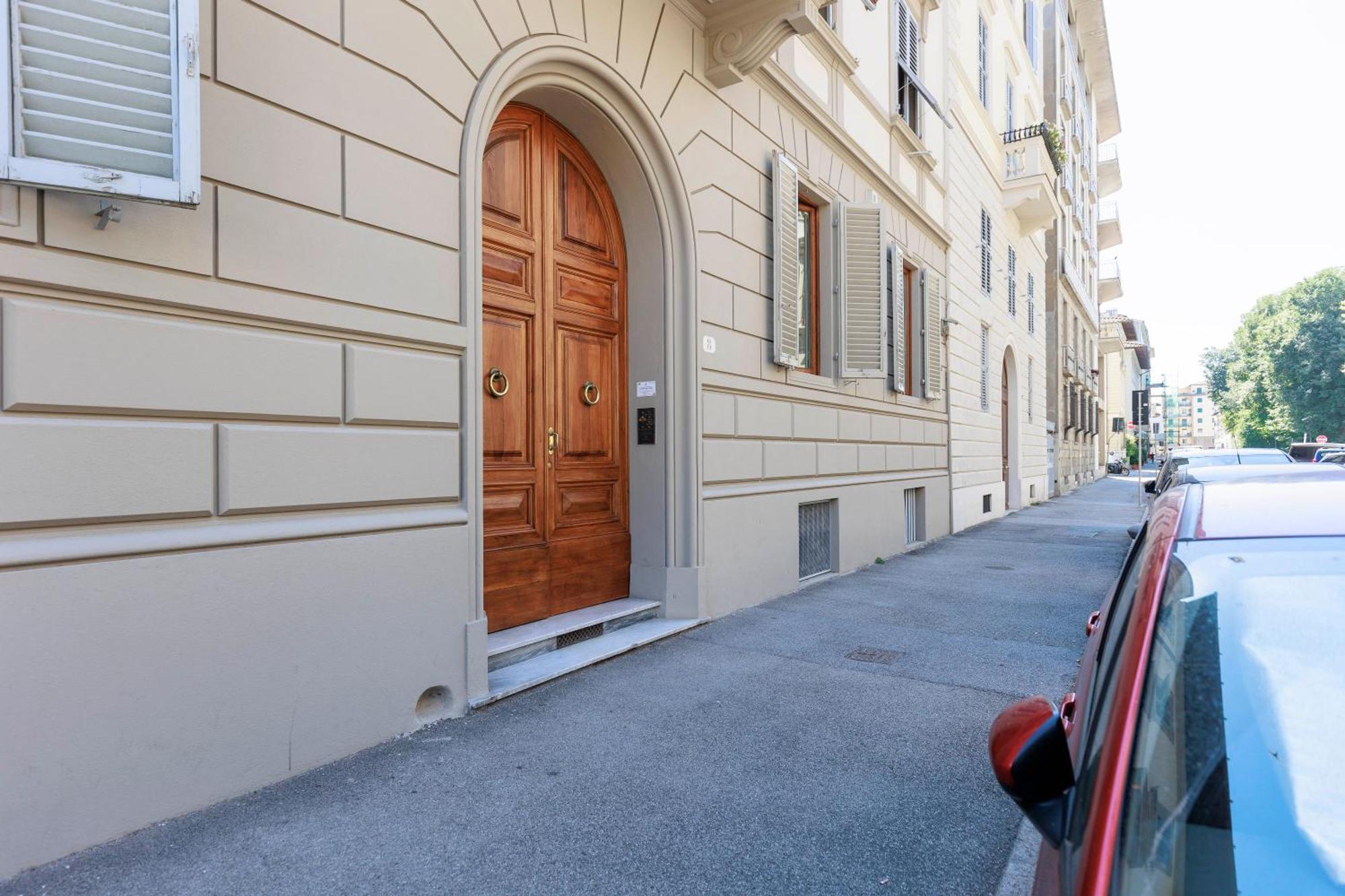 Florence Huge Apartment With Private Garden Exteriör bild