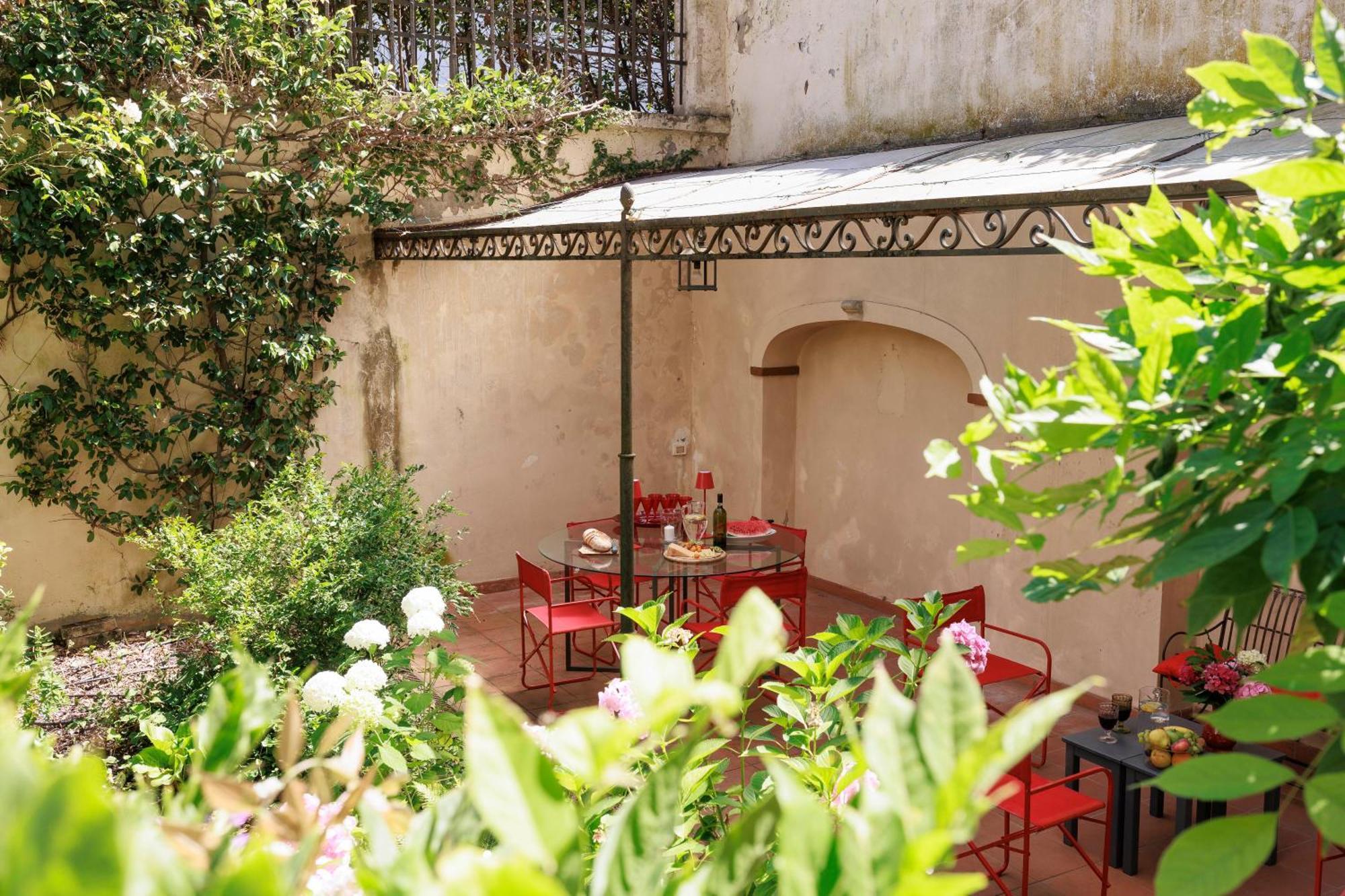 Florence Huge Apartment With Private Garden Exteriör bild